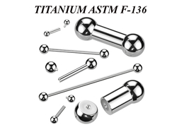 Штанга из титана Ti Metal 2мм