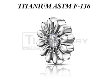 Накрутка из титана Ti Metal лобелия