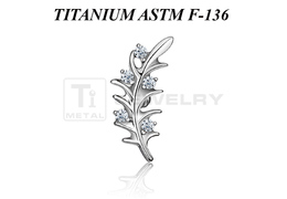 Накрутка из титана Ti Metal остролист