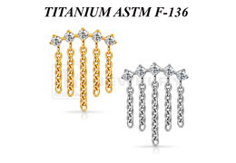 Кластер из титана Ti Metal фалория