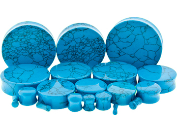 Плаги бирюза