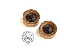 Плаги Carlo & Son инкрустированные, пара