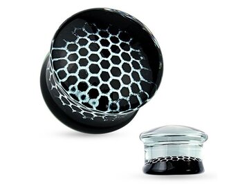 Плаги голубые соты