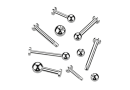 Лабрет Basic с шариками