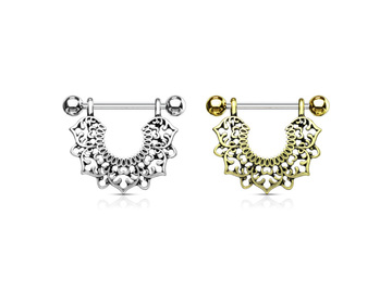 Украшение для груди кружево