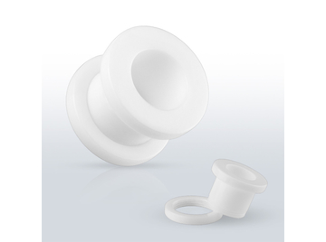 Тоннели из белого акрила