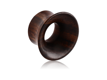 Тоннели из темно-коричневого палисандра, пара