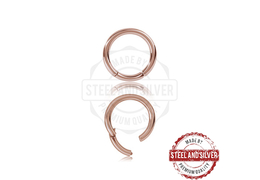 Кликер Steel and Silver с покрытием розового золота Кликер Steel and Silver с покрытием розового золота