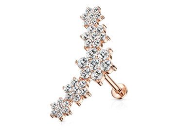 Лабрет цветочная композиция