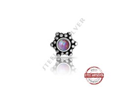 Накрутка с опалом Steel and Silver лира