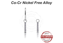 Подвеска Steel and Silver сет кристаллов Premium Zirconia Подвеска Steel and Silver сет кристаллов Premium Zirconia