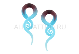 Стеклянная спираль лагуна, пара