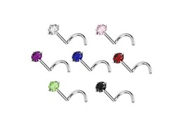 Нострил с круглым кристаллом