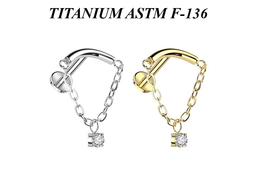 Лабрет из титана дельта Лабрет из титана дельта